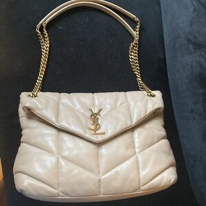 YSL LouLou Puffer Medium Flapbag Matelasse